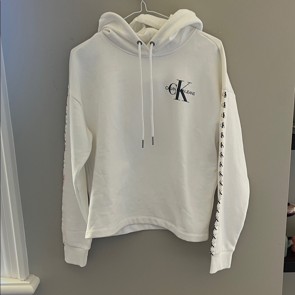 CALVIN KLEIN White Sweatshirt